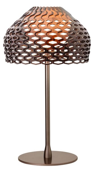 Flos F7761048 Tatou T, okrově šedá stolní designová lampa se stmívačem, 1x70W E27, výška 50cm