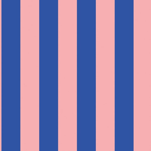 Tapeta s pruhy, modrá, růžová, 139907, Color Pop, Esta Home