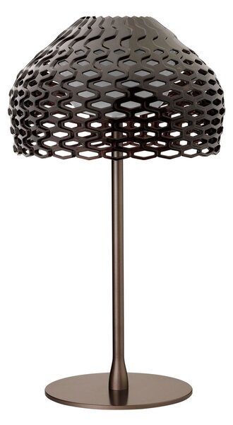 Flos F7761048 Tatou T, okrově šedá stolní designová lampa se stmívačem, 1x70W E27, výška 50cm