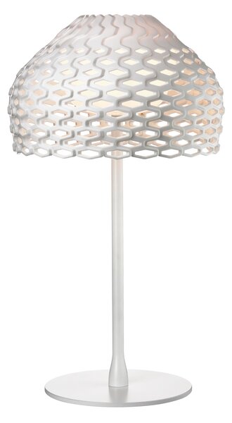 Flos F7761009 Tatou T, bílá stolní designová lampa se stmívačem, 1x70W E27, výška 50cm