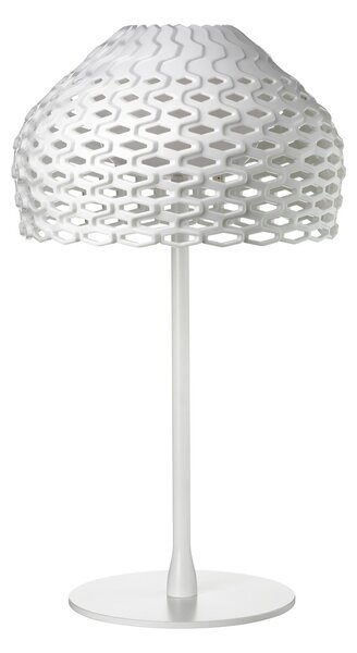 Flos F7761009 Tatou T, bílá stolní designová lampa se stmívačem, 1x70W E27, výška 50cm
