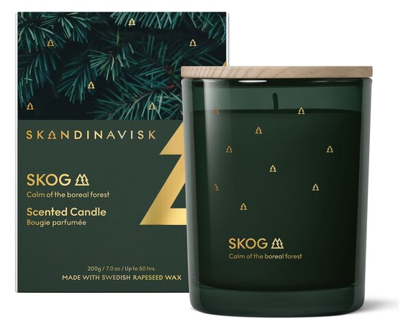 Skandinavisk Vonná svíčka SKOG 200 g - Gold Edition SDK205