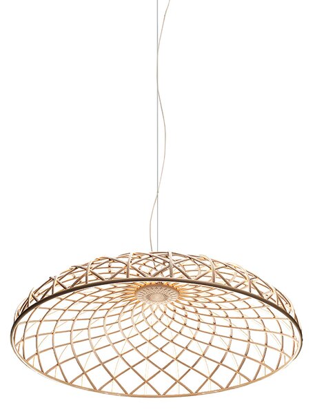 Flos F6392017 Skynest suspension, béžové závěsné svítidlo, 78W LED 2700K stmívatelné, prům. 90,4cm