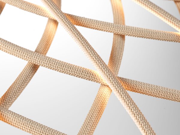 Flos F6392017 Skynest suspension, béžové závěsné svítidlo, 78W LED 2700K stmívatelné, prům. 90,4cm