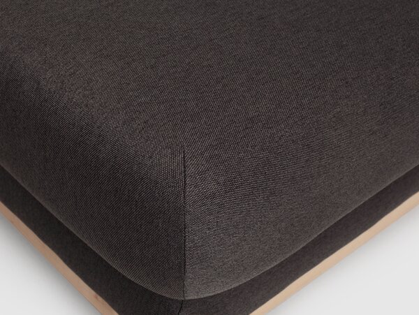Nordic Design Antracitově šedá látková podnožka Skandi