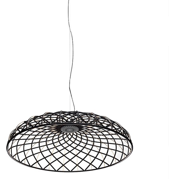 Flos F6392031 Skynest suspension, antracitové závěsné svítidlo, 78W LED 2700K stmívatelné, prům. 90,4cm
