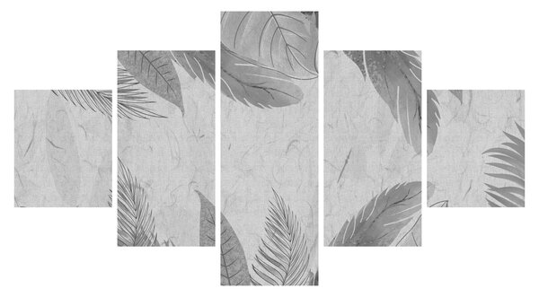 Obraz - Listy (125x70 cm)