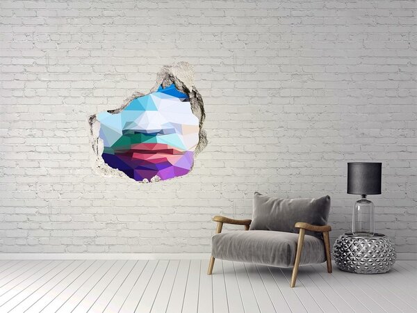 Díra 3D fototapeta nálepka Abstrakce žena nd-p-62540121