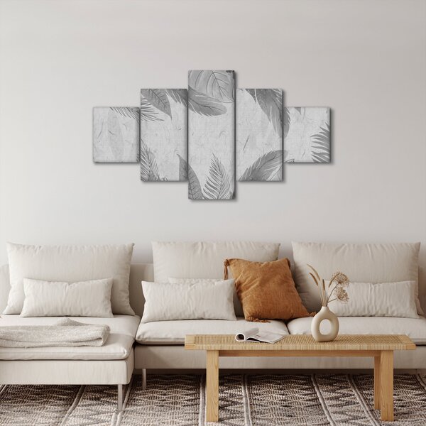 Obraz - Listy (125x70 cm)