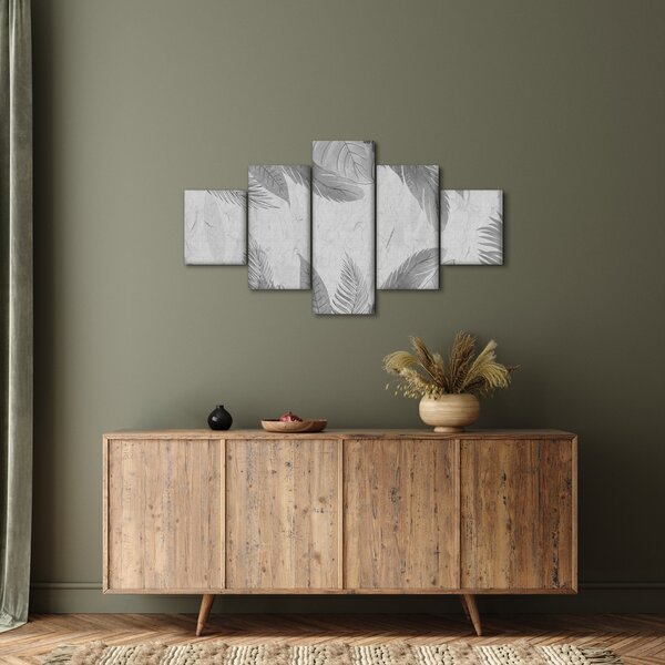 Obraz - Listy (125x70 cm)