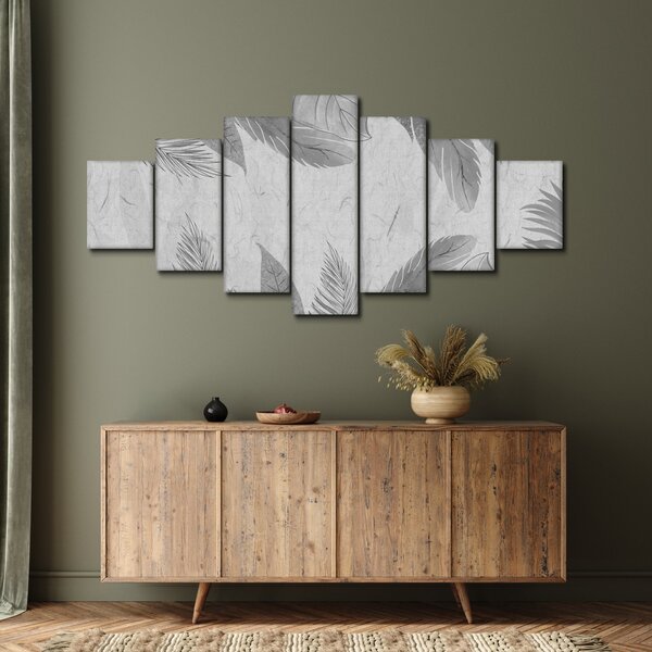 Obraz - Listy (210x100 cm)