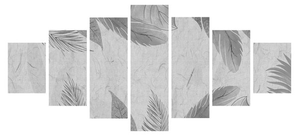 Obraz - Listy (210x100 cm)