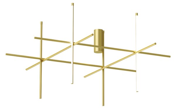 Flos F1856044 Coordinates C4, stropní svítidlo, anodizovaná champagne, 157W 2700K