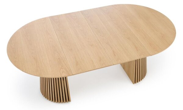 Halmar Kulatý rozkládací jídelní stůl FARGO 120(210)x120 přírodní