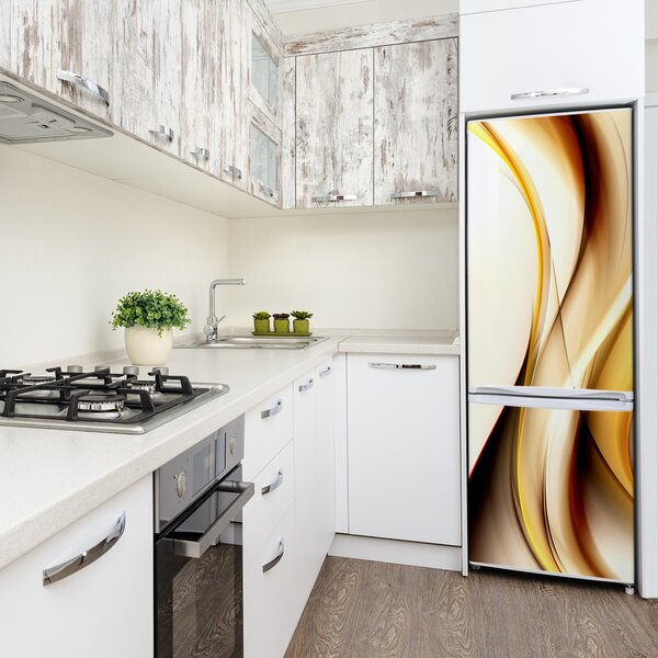 Nálepka fototapeta lednička Abstraktní vlna FridgeStick-70x190-f-134030226