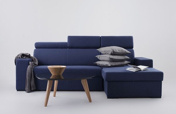 Nordic Design Rozkládací pohovka Galaxy 250 cm, levá