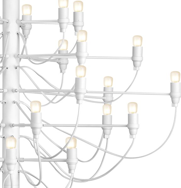 Flos A1401009 2097-30, luxusní matně bílý lustr, 30x15W E14 mléčná, prům. 88cm, výška 72cm
