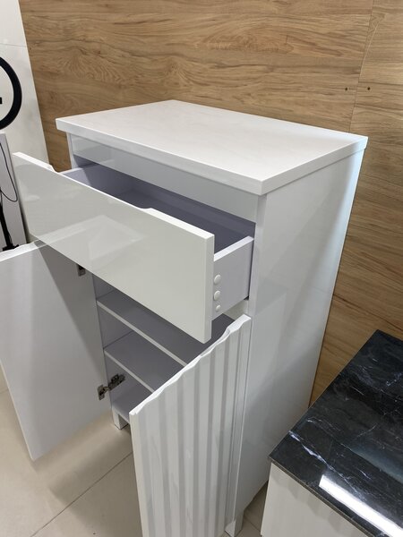 Lavedo Marble 100 nízká koupelnová skříňka