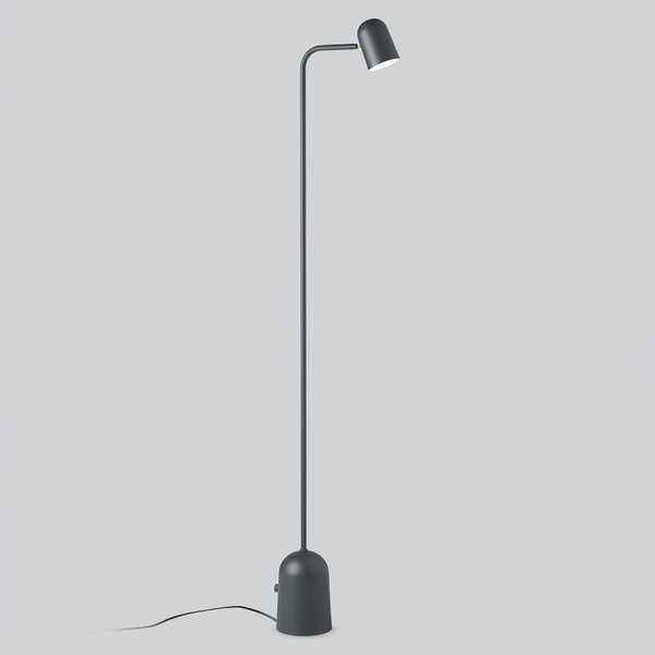 Stojací Lampa Northern, Buddy floor, stmívatelné, Černá, Obývací pokoj, Kov, Skandinávský