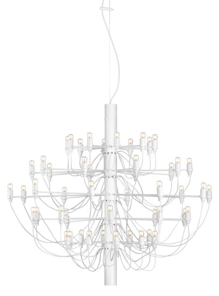 Flos A1502009 2097-50, luxusní matně bílý lustr, 50x15W E14 čirá, prům. 100cm, výška 88cm