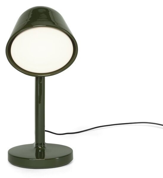 Flos F1634039 Céramique Down, zelená keramická lampa se stmívačem, 1x8W E27, výška 48,9cm