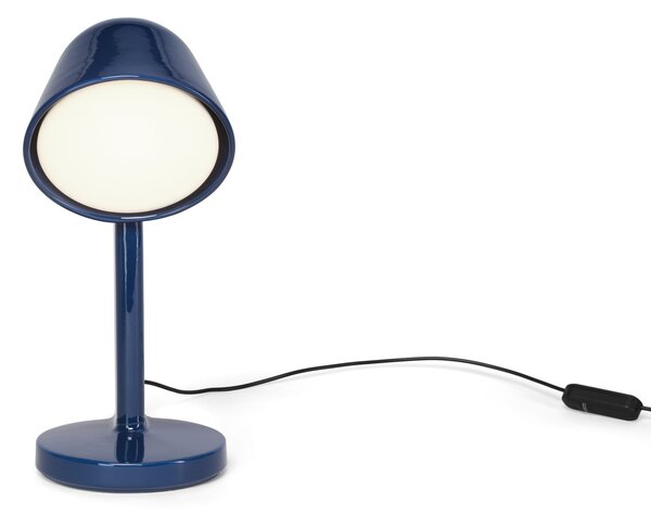 Flos F1634014 Céramique Down, modrá keramická lampa se stmívačem, 1x8W E27, výška 48,9cm