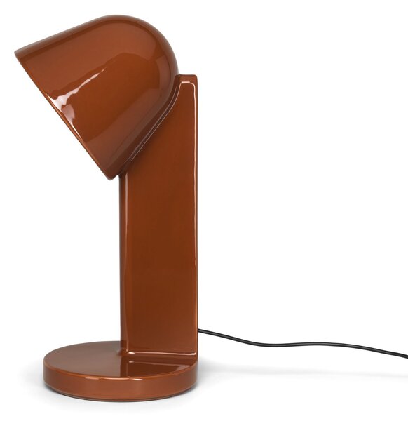 Flos F1634035 Céramique Down, červená keramická lampa se stmívačem, 1x8W E27, výška 48,9cm