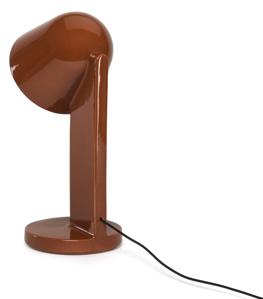 Flos F1634035 Céramique Down, červená keramická lampa se stmívačem, 1x8W E27, výška 48,9cm