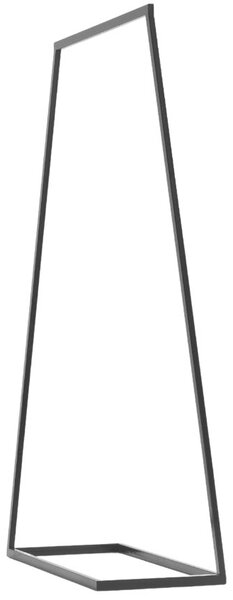 Nordic Design Černý kovový věšák Pablo 100 cm