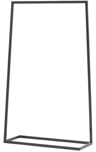 Nordic Design Černý kovový věšák Pablo 100 cm