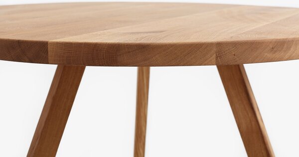 Nordic Design Přírodní masivní jídelní stůl Tree 120 cm