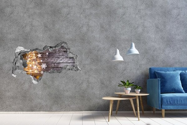 Samolepící nálepka Osvětlený stromeček nd-b-124660407