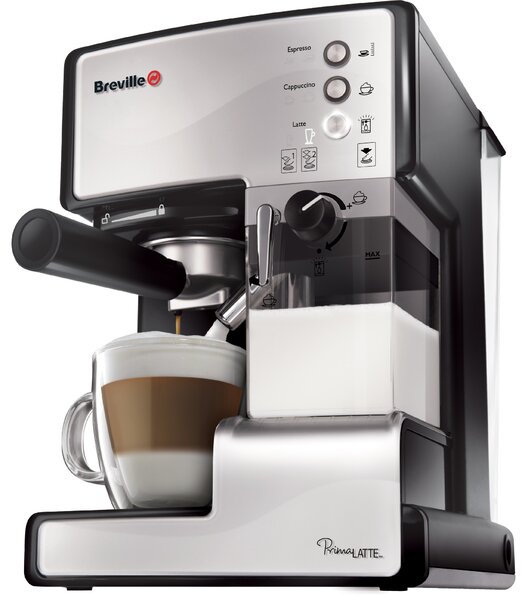 Kávovar Breville Prima Latte stříbrný (VCF045X)