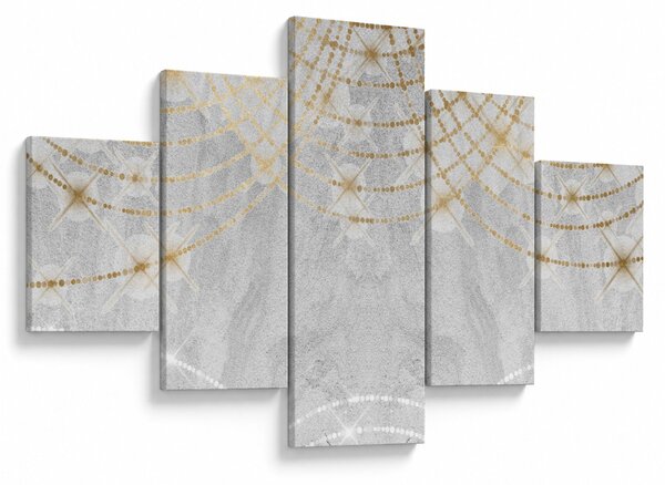 Obraz - Beton s designem (125x70 cm)