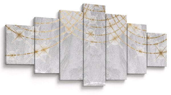 Obraz - Beton s designem (210x100 cm)