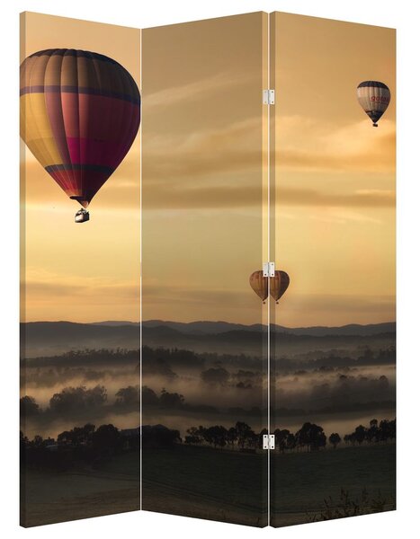 Paraván - Létající balóny (126x170 cm)