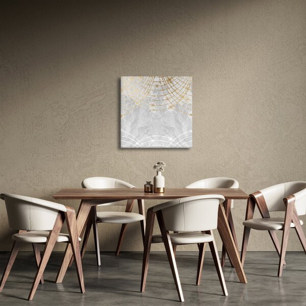 Obraz - Beton s designem (30x30 cm)