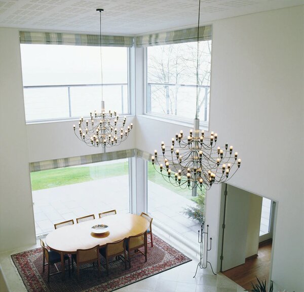 Flos A1502059 2097-50, luxusní mosazný lustr, 50x15W E14 čirá, prům. 100cm, výška 88cm