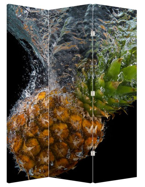 Paraván - Ananas ve vodě (126x170 cm)
