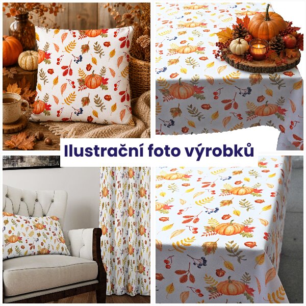 Dekorační látka Spring - Dýně 157