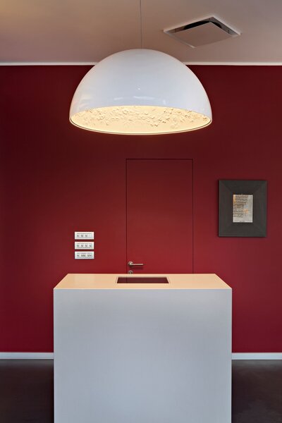 Flos F0002009 Skygarden S2, leskle bílé závěsné svítidlo s vnitřním štukem, 1x205W E27, prům. 90cm