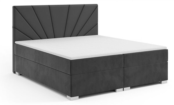 MD Kontinentální Boxspring postel MENSA 120x200 výběr z barev KRONOS_11