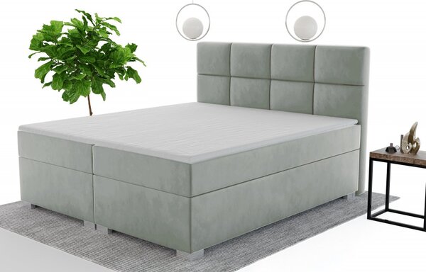 MD Kontinentální Boxspring postel ANTARES 120x200 výběr z barev MANILA_26
