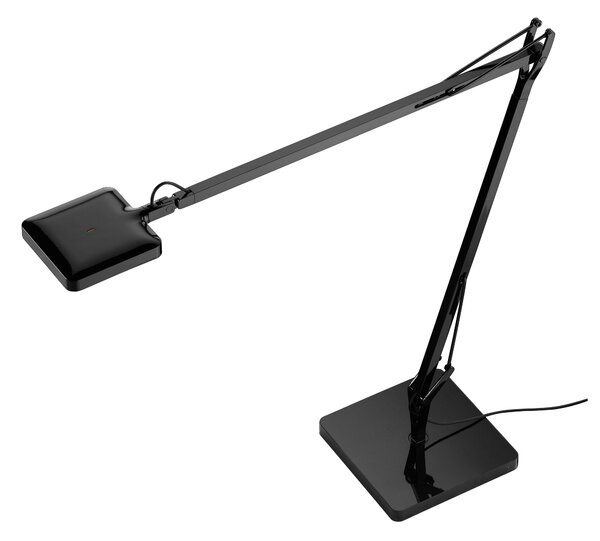 Flos F3311030 Kelvin LED, černá stolní lampa na pracovní stůl, 8W LED 3000K, 48+58cm
