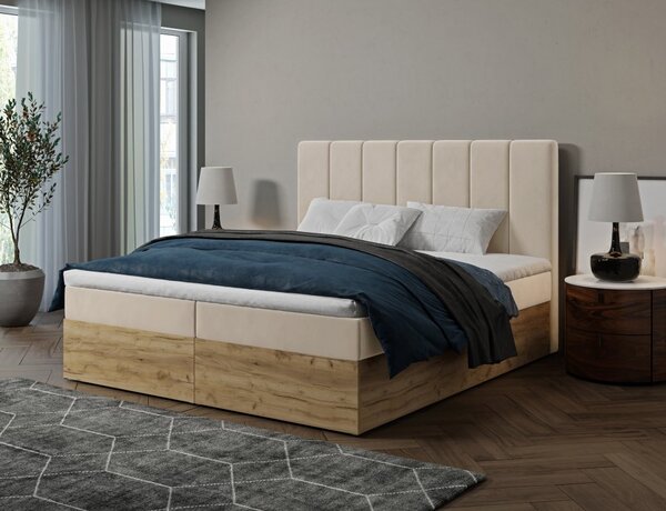 MD Kontinentální Boxspring postel SUMATRA 120x200 výběr z barev KRONOS_02