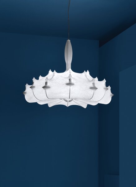 Flos F9800009 Zeppelin 1, extravagantní lust zabalený v kokonu, 1x21W LED E27, prům. 110cm