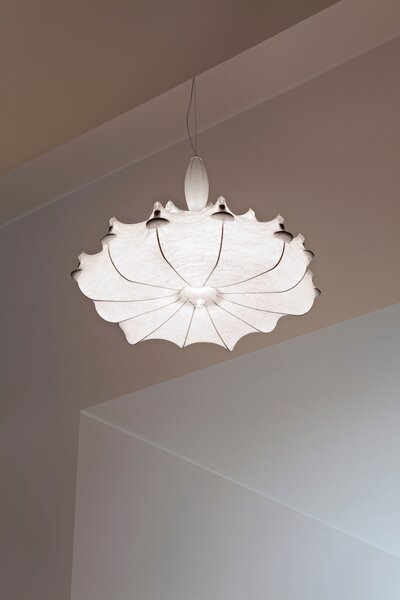 Flos F9800009 Zeppelin 1, extravagantní lust zabalený v kokonu, 1x21W LED E27, prům. 110cm