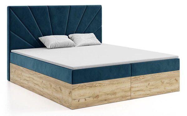 MD Kontinentální Boxspring postel FLORENCE 140x200 výběr z barev MANILA_04