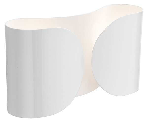 Flos F2400009 Foglio, designové nástěnné svítidlo, 2x100W E27, bílá, délka 37cm