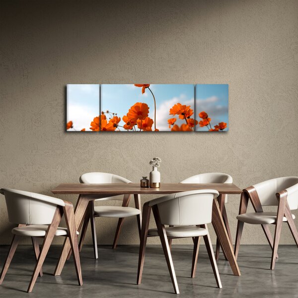 Obraz - Luční kvítí (170x50 cm)